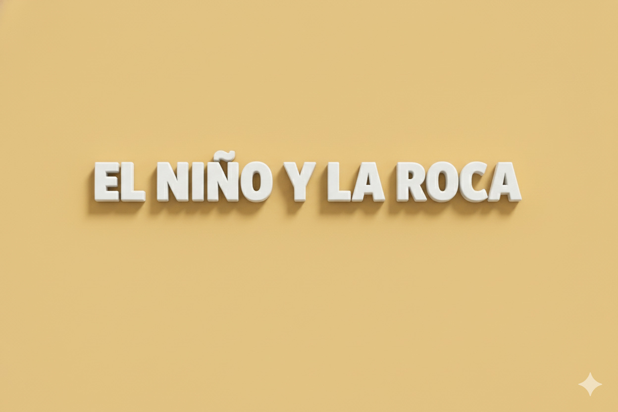 EL NIÑO Y LA ROCA